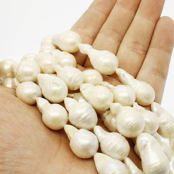  Natūralūs Gėlavandenių Perlų Baroko Mados Moliūgas Karoliukai Moterų Papuošalai Priėmimo 