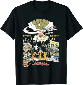  Green Day Dookie Scena T Shirt S Estetinės Tumblr Vyrų Tshirts Spausdinti Aukštos Kokybės Viršūnes Tees Užsakymą Japonijos marškinėliai Plius Dydis