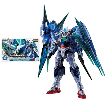  Bandai Gundam Surinkto Modelio Paveikslas RG 1/144 GNT-0000 00 Qan[T] Visa Saber Aišku Spalva Gundam Bazės Tik Originali Puošyba